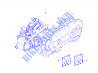 Complete motor voor VESPA Primavera 4T-4V 2014