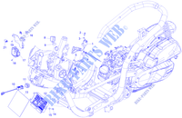 Spanningsregelaar   Elektronische besturingseenheden   HS bobine voor PIAGGIO Medley 150 4T Euro 5 2020