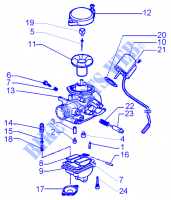 Carburettor voor PIAGGIO Liberty 4T RST Other year