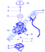 Carburettor voor PIAGGIO Liberty 4T RST Delivery Other year