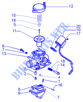 Carburettor voor PIAGGIO Liberty 4T RST PTT (F) Other year