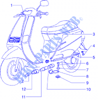 Transmissions   (Disc brake version) voor PIAGGIO Zip RST freno a disco Before 200