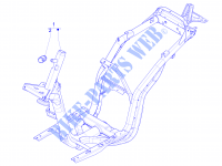 Chassis/frame voor PIAGGIO Liberty 4T PTT E3 (E) 2014