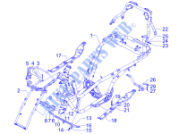 Chassis/frame voor PIAGGIO MP3 2008