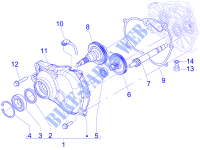 Reductorgroep Motor 125 gilera-piaggio-vespa X-EVO 2015 40