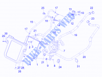 Koelsysteem voor GILERA Fuoco 4T-4V ie E3 LT 2014