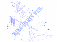 Standaard/s voor GILERA Fuoco 4T-4V ie E3 LT 2014