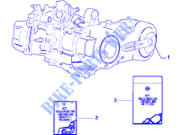 Complete motor voor GILERA Fuoco E3 2013