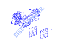 Complete motor voor GILERA Runner ST 4T E3 2013