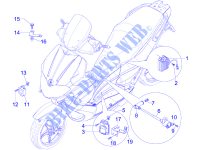 Spanningsregelaar   Elektronische besturingseenheden   HS bobine voor GILERA Runner ST 4T E3 2014