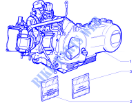 Complete motor voor GILERA Runner VX 4T E3 2007